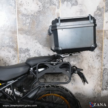 Zana Top Box Plastic (58Ltr) L-flat Black For Himalayan 450 ZI-TB-017