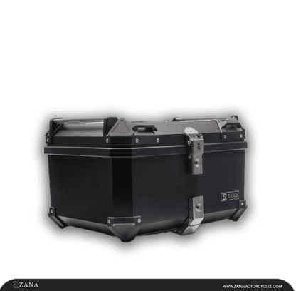 Zana Top Box Plastic (55 Litre) L-Flat Black ZI-TB-017