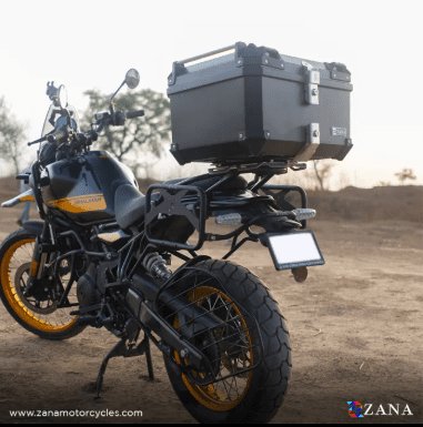 Zana Top Box Plastic (58Ltr) L-flat Black For Himalayan 450 ZI-TB-017