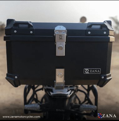 Zana Top Box Plastic (58Ltr) L-flat Black For Himalayan 450 ZI-TB-017