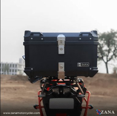 Zana Top Box Plastic (58 Ltr) L-flat Black For KTM ADV 250/390 / 390 X ZI-TB-017