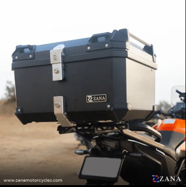 Zana Top Box Plastic (58 Ltr) L-flat Black For KTM ADV 250/390 / 390 X ZI-TB-017