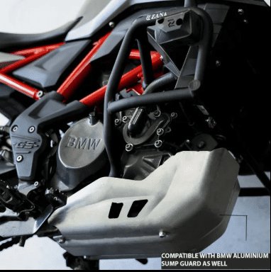 Zana LOWER ENGINE GUARD FOR BMW G310 GS WITH PUCK BLACK ZI-8158