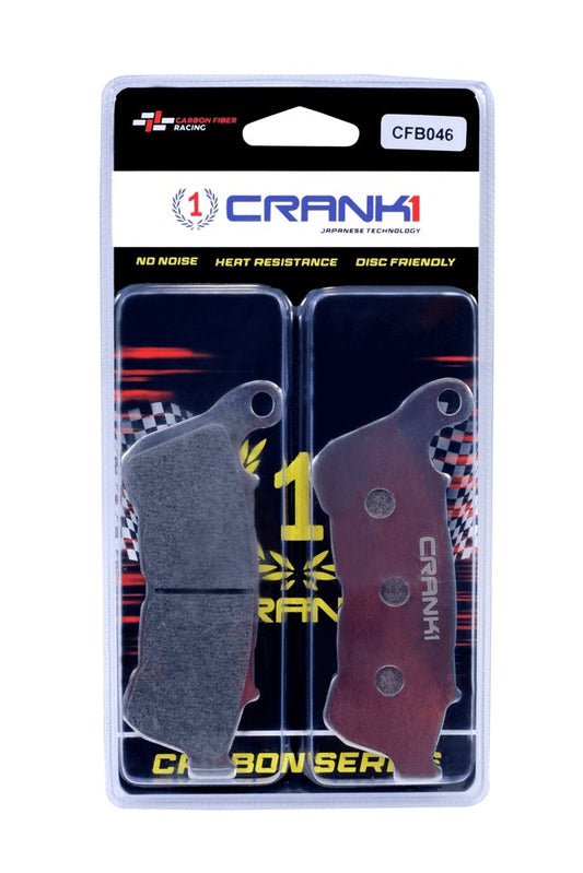 CRANK1 Carbon Brake Pads For Harley Davidson Super Low (2014-2020)