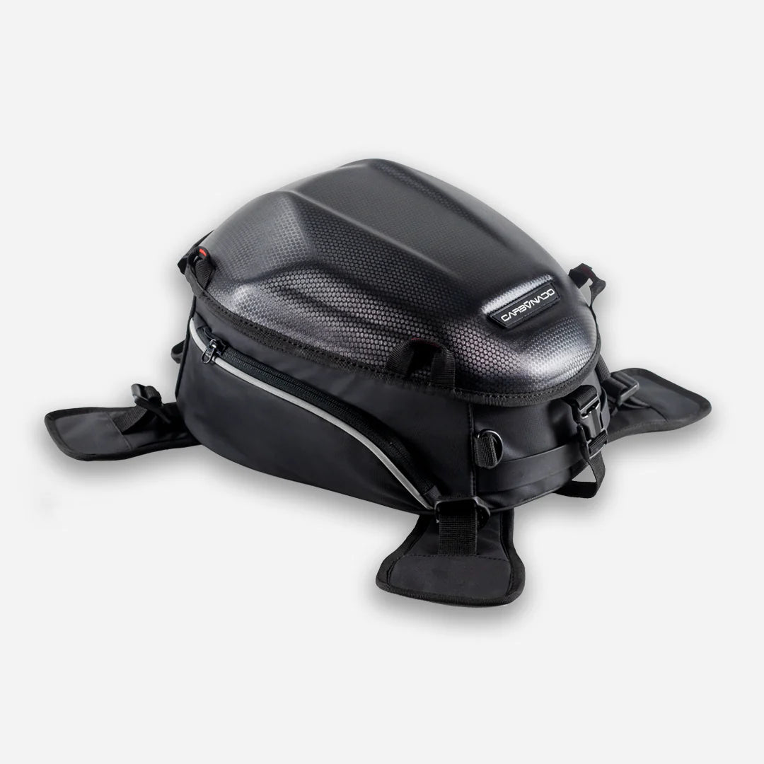 Carbonado Strap mounting and Magnetic mounting Drift Hybrid Hard-shell Tank Bag