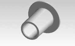 1030017/C - FLANGED SLEEVE, 10x14x22.6