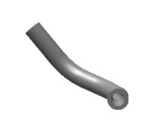 1040405/B - HOSE - PURGE VALVE TO T CONNECTOR
