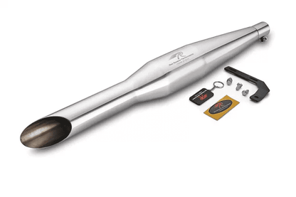 Red Rooster Performance Rumbler Pro Exhaust for Royal Enfield – Classic Reborn 350 – Matte