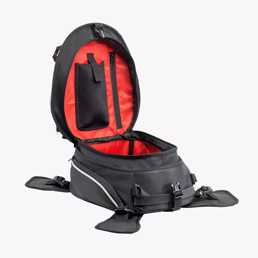 Carbonado Strap mounting and Magnetic mounting Drift Hybrid Hard-shell Tank Bag