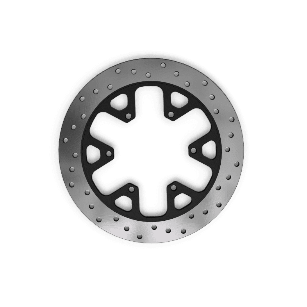 1100700/D - REAR DISC PLATE