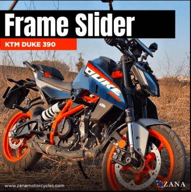 Zana FRAME SLIDER FOR KTM DUKE 390 GEN-3 ZI- 8451