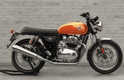 Black Touring Dual Seat for Interceptor 650 (RE Genuine)