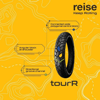 Reise Moto tourR 130/80-17 65S Rear Tubeless Tyre – 3601250122