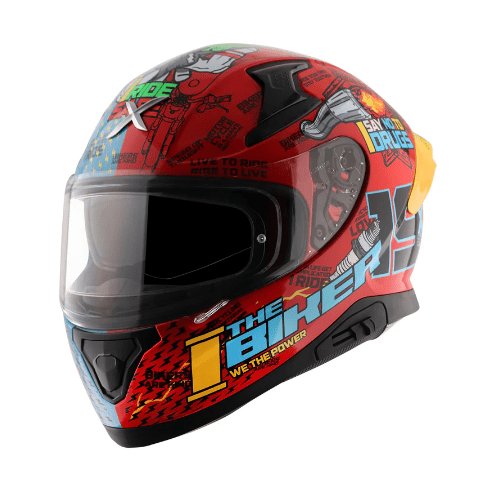 AXOR XBHP #Theninteen Helmet Blue Red