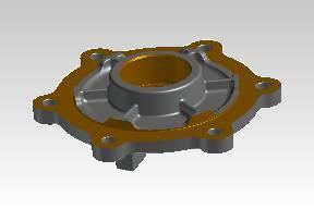148556/F - SPROCKET CARRIER, SILVER