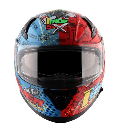 AXOR XBHP #Theninteen Helmet Blue Red