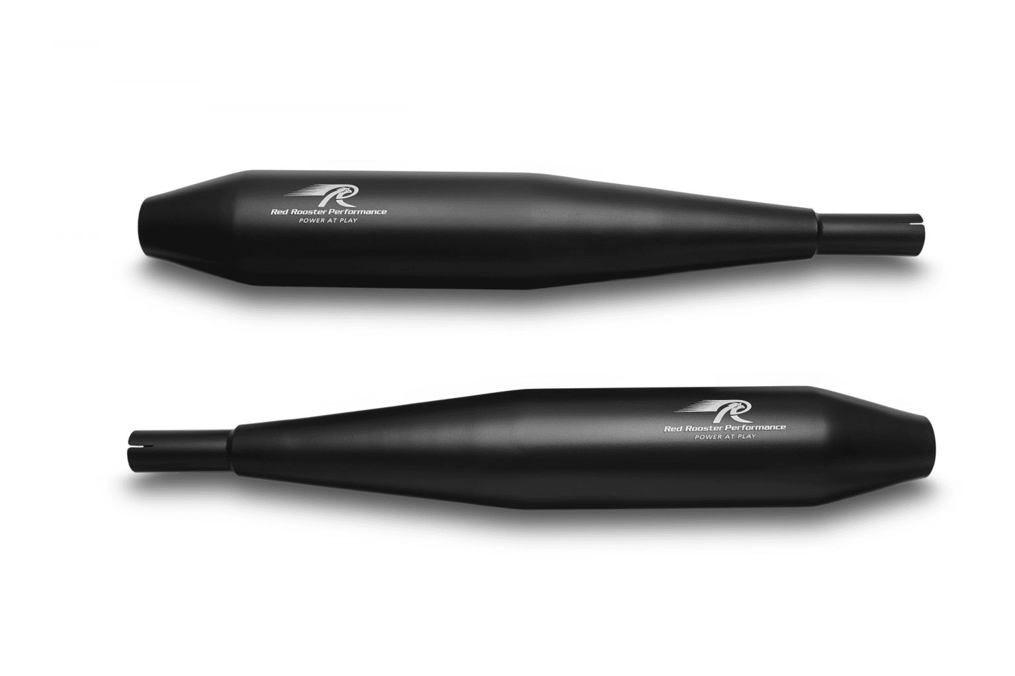 Red Rooster Celesta Pro Exhaust for Jawa Classic – Black Matte
