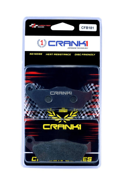 CRANK1 Carbon Brake Pads For Harley Davidson Street Rod (2017-Onwards)