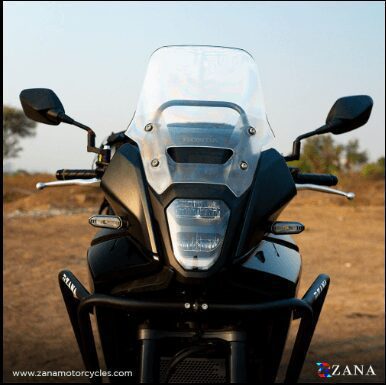 ZANA - Mirror Extender for Honda NX500 (Aluminium) ZI-8344