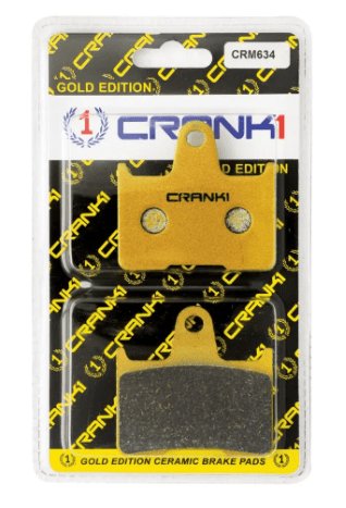 CRANK1 Ceramic Brake Pad for Harley Davidson Iron 883 (14-OnWards)