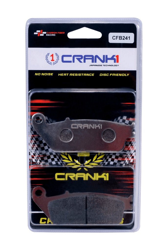 CRANK1 Carbon Brake Pads For KAWASAKI Z 650 (2017 Onwards)