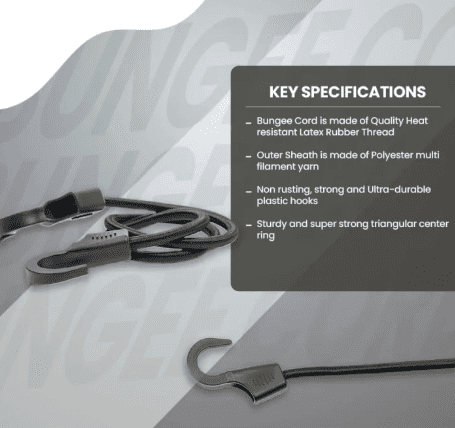 Zana Universal Medium Bungee Cord (80 cm) ZI-BC-002