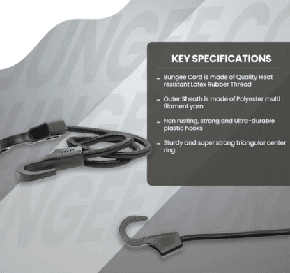 Zana Universal Medium Bungee Cord (80 cm) ZI-BC-002