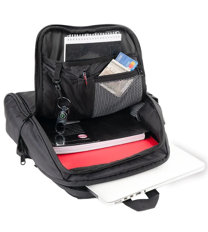 30L Laptop Backpack-Charcoal Black