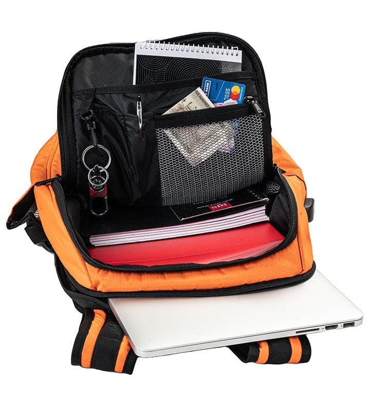 30L Laptop Backpack-Tangy Orange