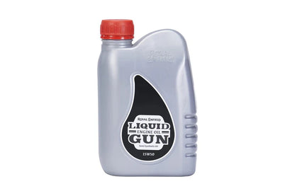 3600012 ROYAL ENFIELD LIQUID GUN SEMI SYNTHETIC ENGINE OIL 15W50 1 LTR
