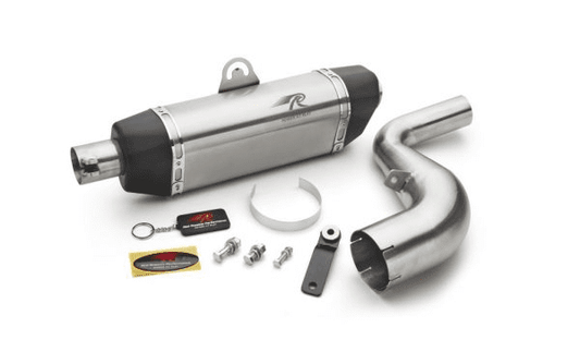 Red Rooster Galactic Exhaust for KTM Duke 390 (BS6) (with bend pipe)