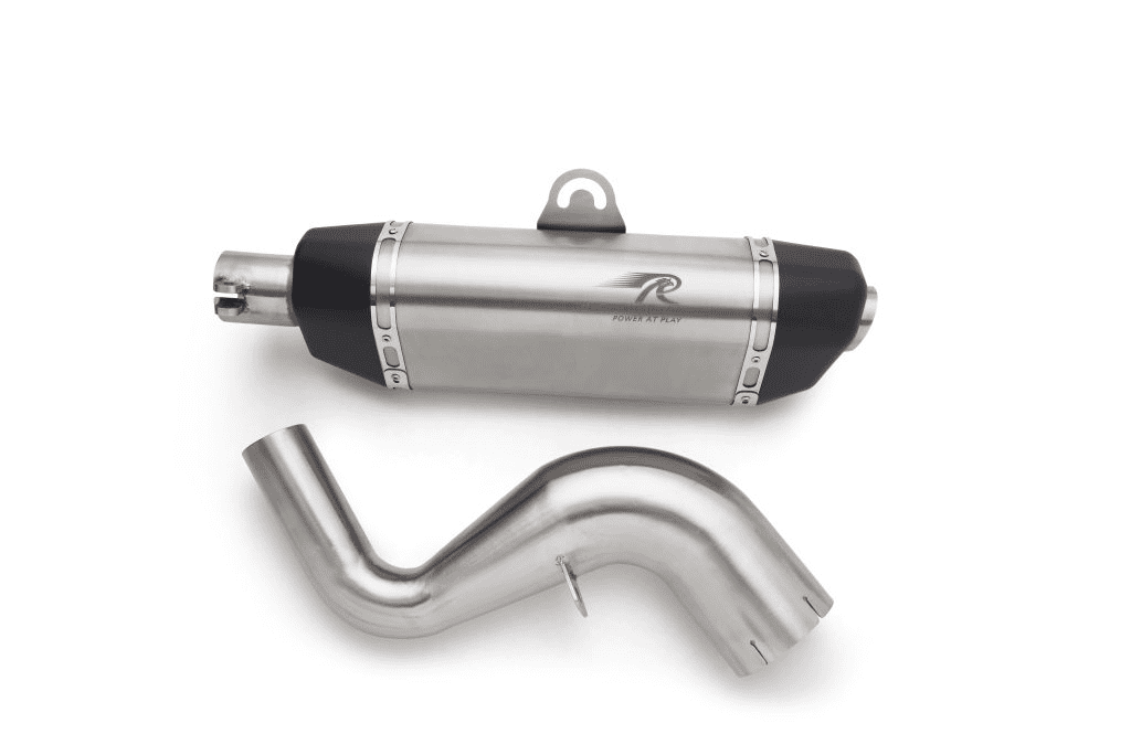 Red Rooster Galactic Exhaust for KTM Duke 390 (BS6) (with bend pipe)