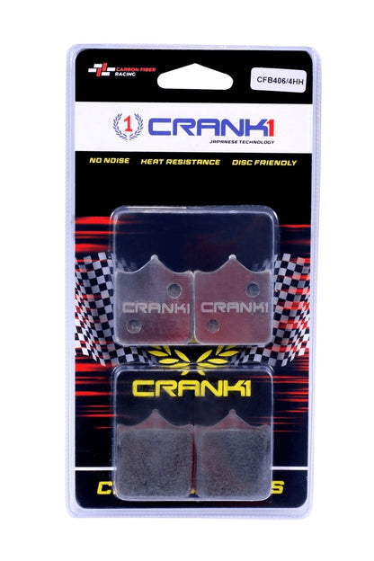 CRANK1 Carbon Brake Pads For Triumph Street Twin 900 2019 -2022