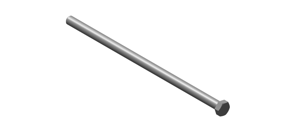 593020/B - HEX FLANGE BOLT M10X1.25X288 8.8