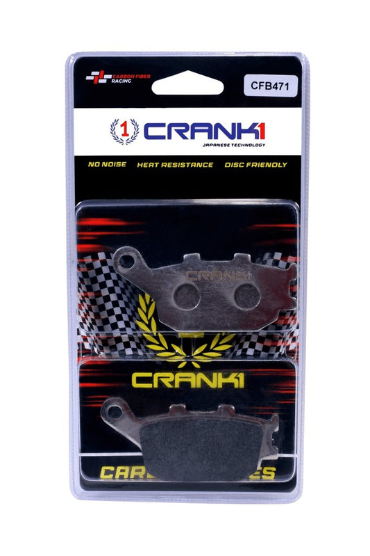 CRANK1 Carbon Brake Pads For KAWASAKI Versys 650 (2013-2021)