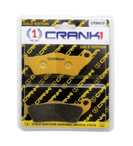 CRANK1 Ceramic Brake Pad for ROYAL ENFIELD Reborn Classic 350 Stealth Black