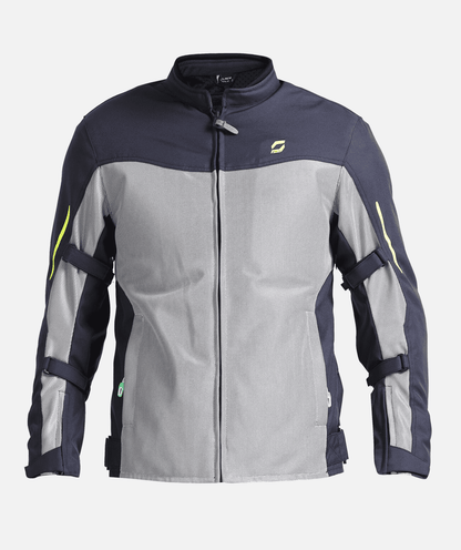 Solace Thrift Mesh Jacket ( Blue & Silver)