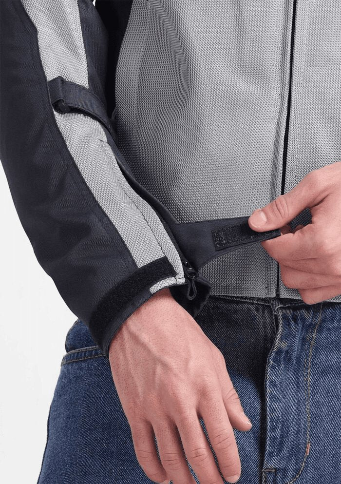 Solace Thrift Mesh Jacket ( Blue & Silver)