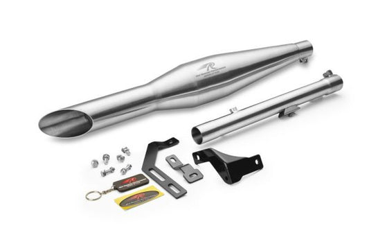 Red Rooster Rumbler Ace–Matte Exhaust for RE Classic Reborn 350 (post-2021 model)