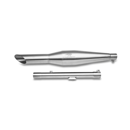 Red Rooster Rumbler Ace–Polish Exhaust for Royal Enfield Classic Reborn 500 (post-2021 model)