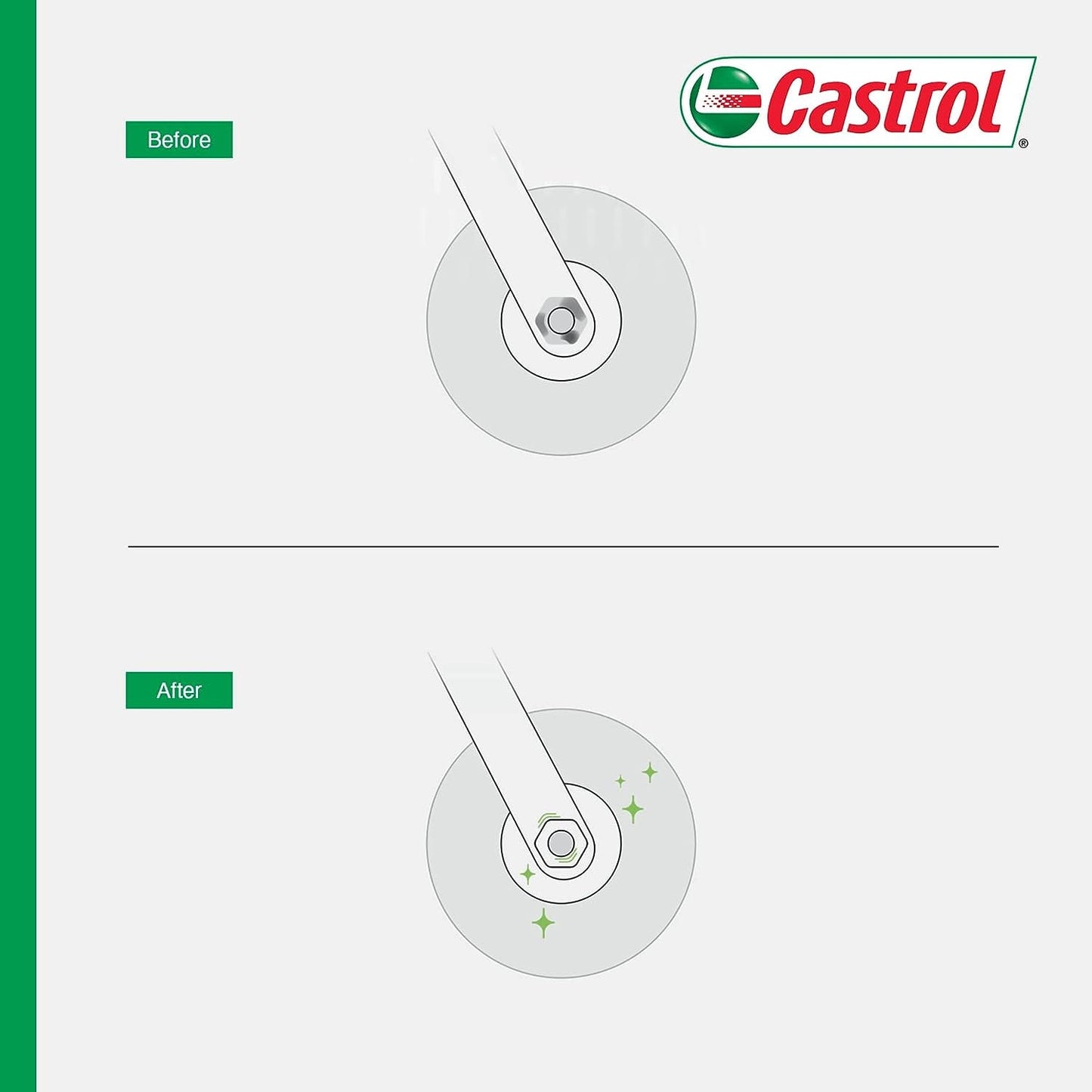 Castrol ANTI RUST LUBRICANT SPRAY for Bikes 325g