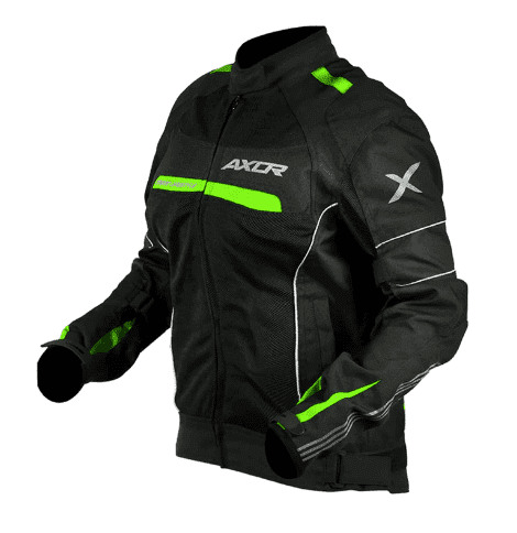Axor Black Neon Yellow Diva Bike Riding Jacket