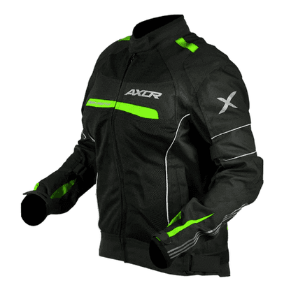 Axor Black Neon Yellow Diva Bike Riding Jacket