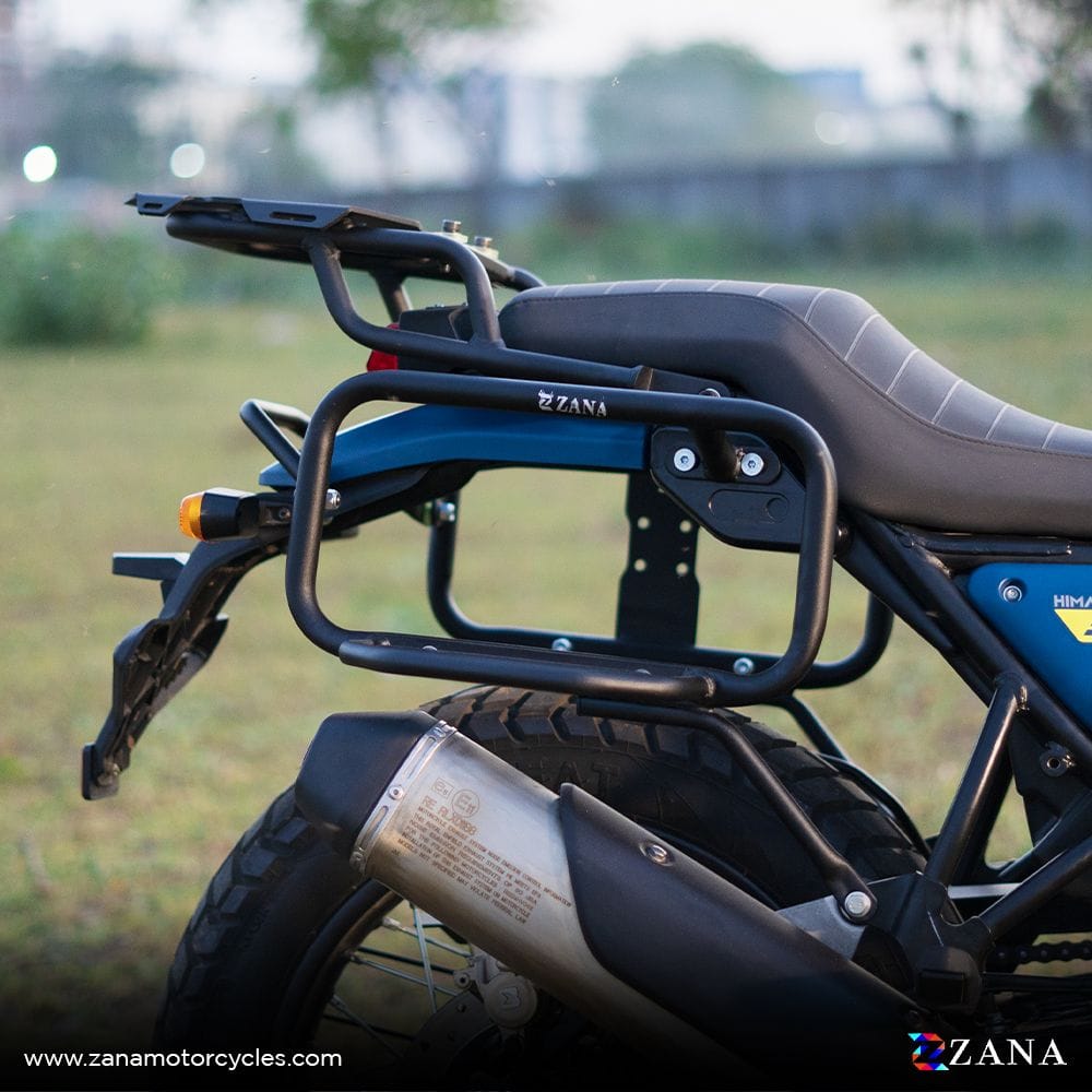 ZANA Saddle Stay in Matte Black for 2022 BS6 Scram 411 (ZI-5006)