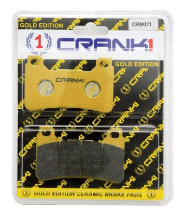 CRANK1 Ceramic Brake Pad for Honda CBR 1000 (2006-15)