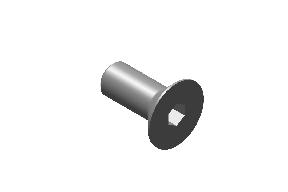 570198/C - CSK SOCKET HEAD SCREW - M5X0.8X12