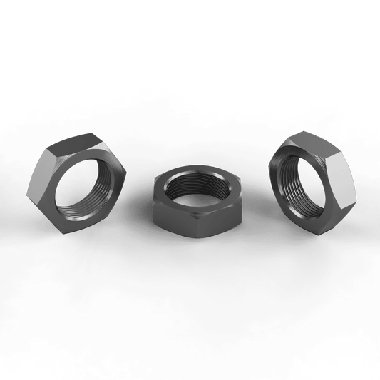 586009/A - HEX LOCK NUT - M22X1.5 ZnFe WHITE