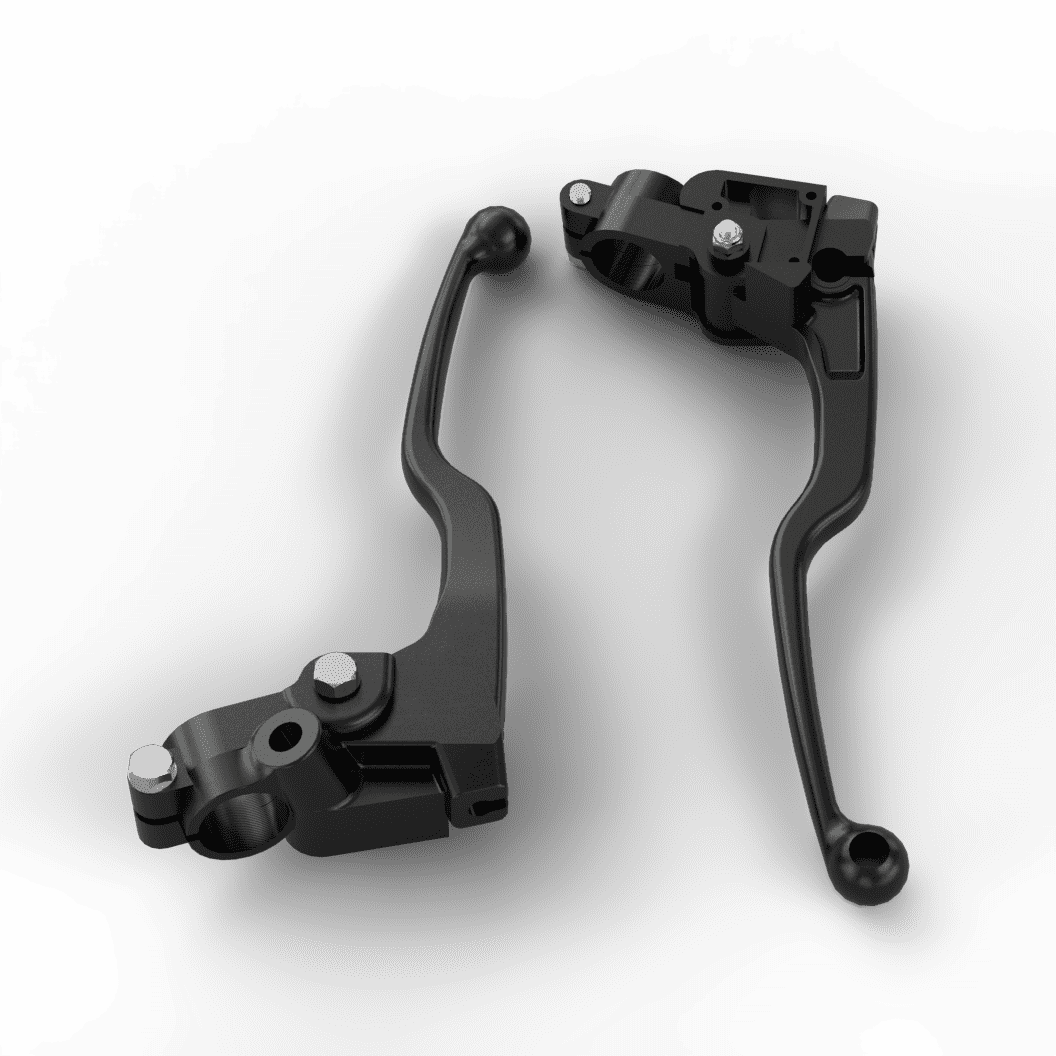 592150/C - LEVER AND HOLDER ASSEMBLY LH - BLACK