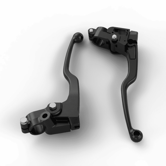 592150/C - LEVER AND HOLDER ASSEMBLY LH - BLACK