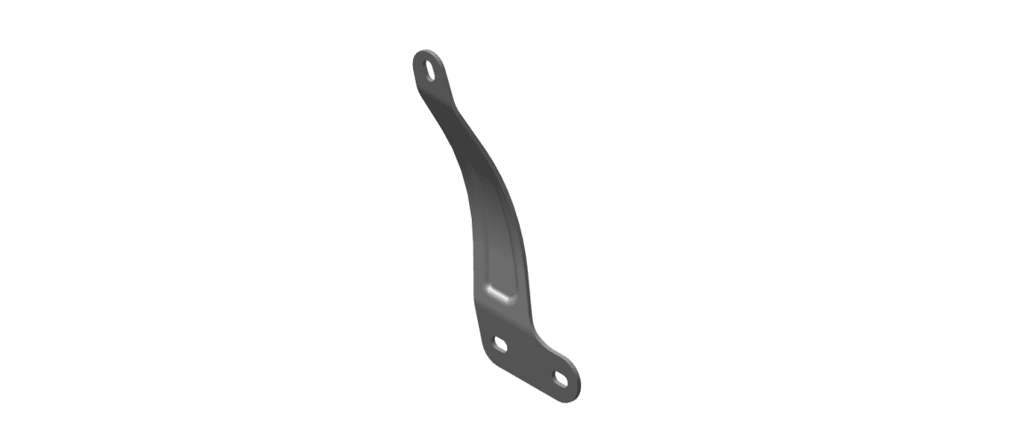 592856/C - BRACKET SILENCER